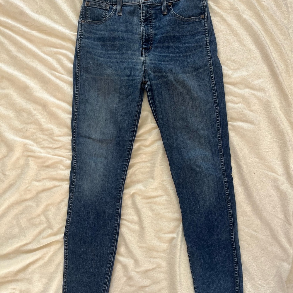 Madewell Dark Blue Skinny Jeans